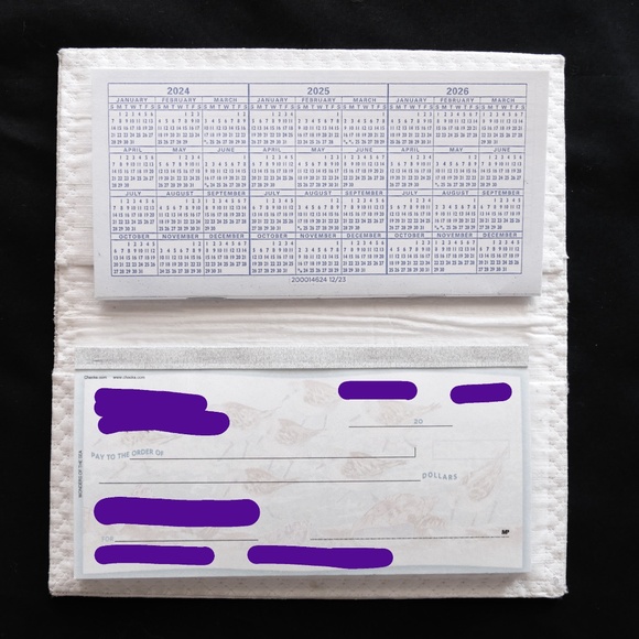 New - AFD03 - One Hour Checkbook Cover Pattern - Picture 5 of 5